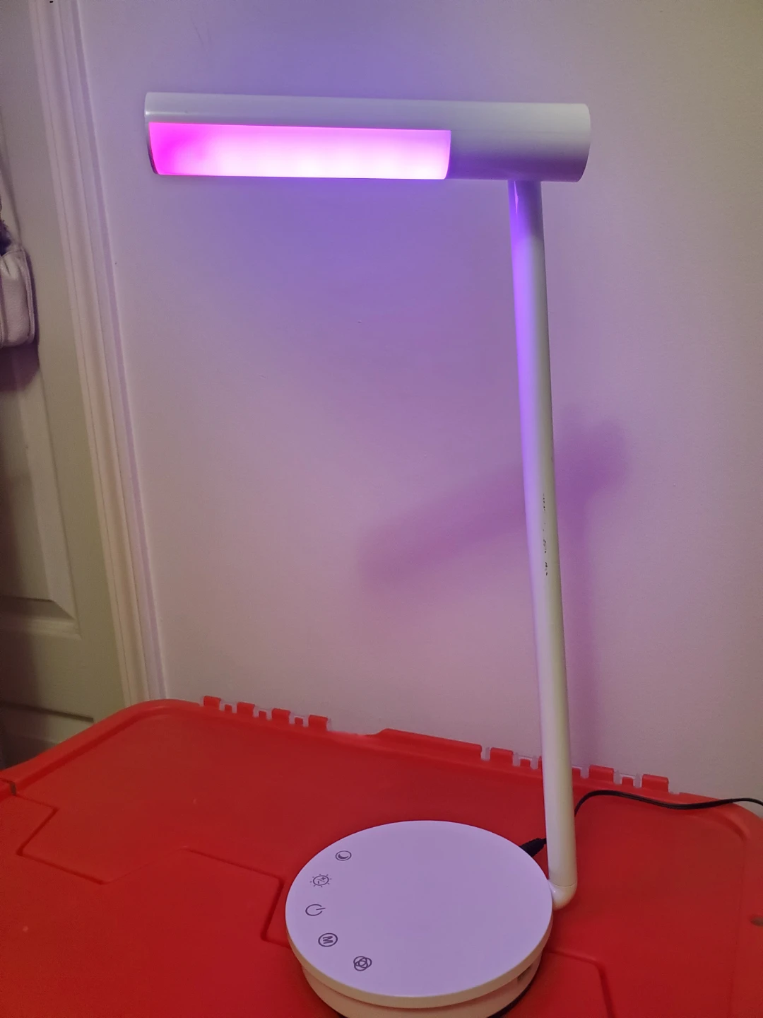 White LED Desk Lamp with Colour Modes - photo 5