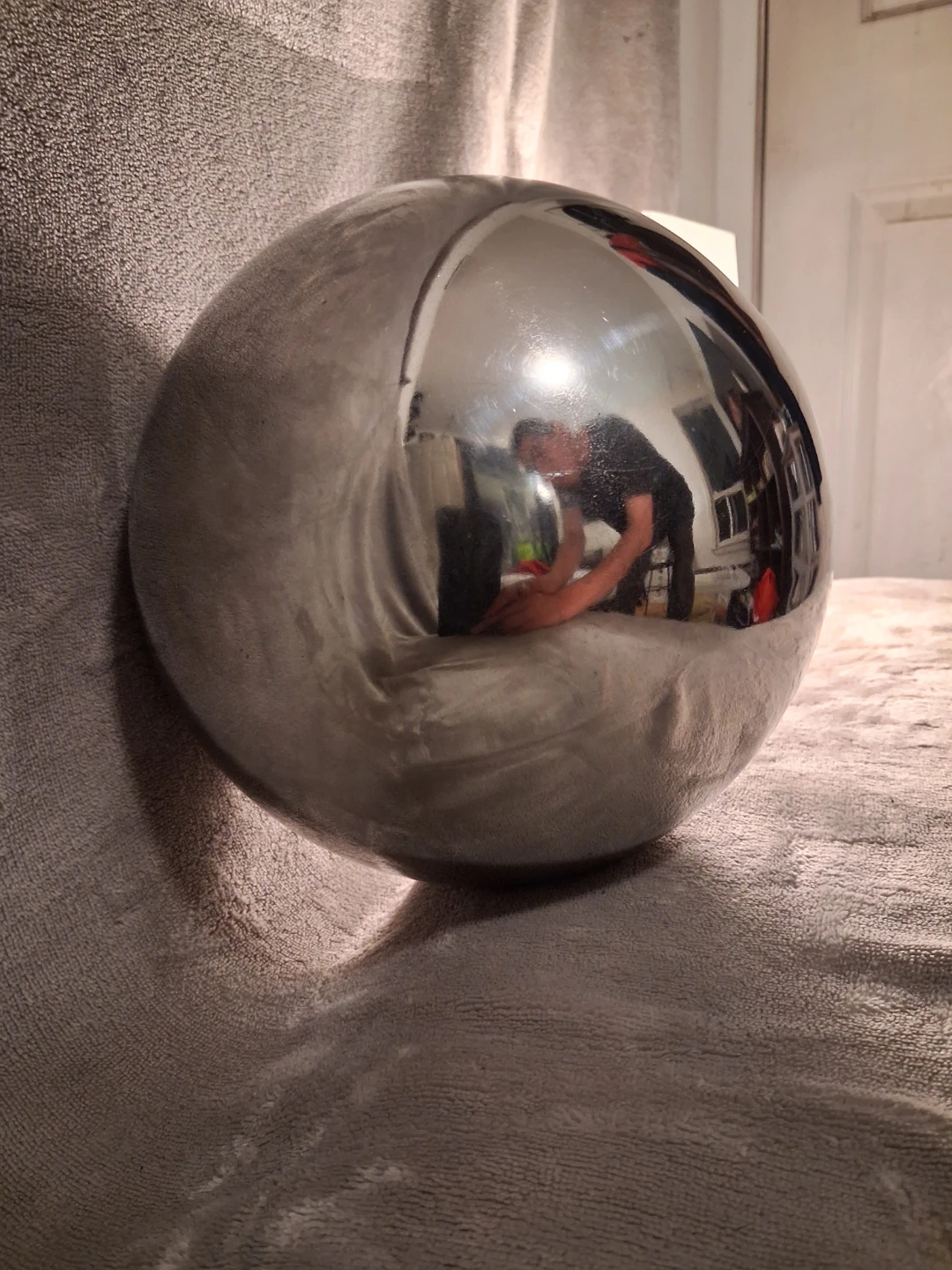 Large Reflective Decorative Sphere