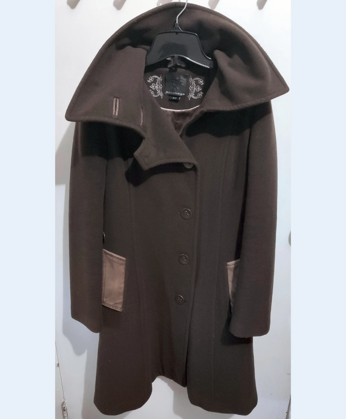 Mackage Wool/Cashmere Coat Size S Women's
