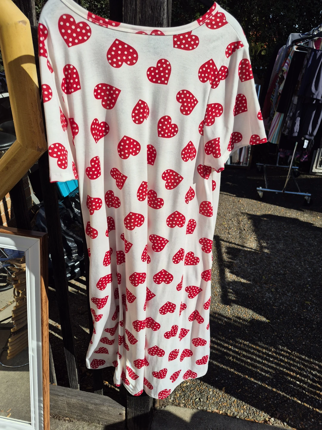 LuLaRoe Heart Print Dress XL - photo 2