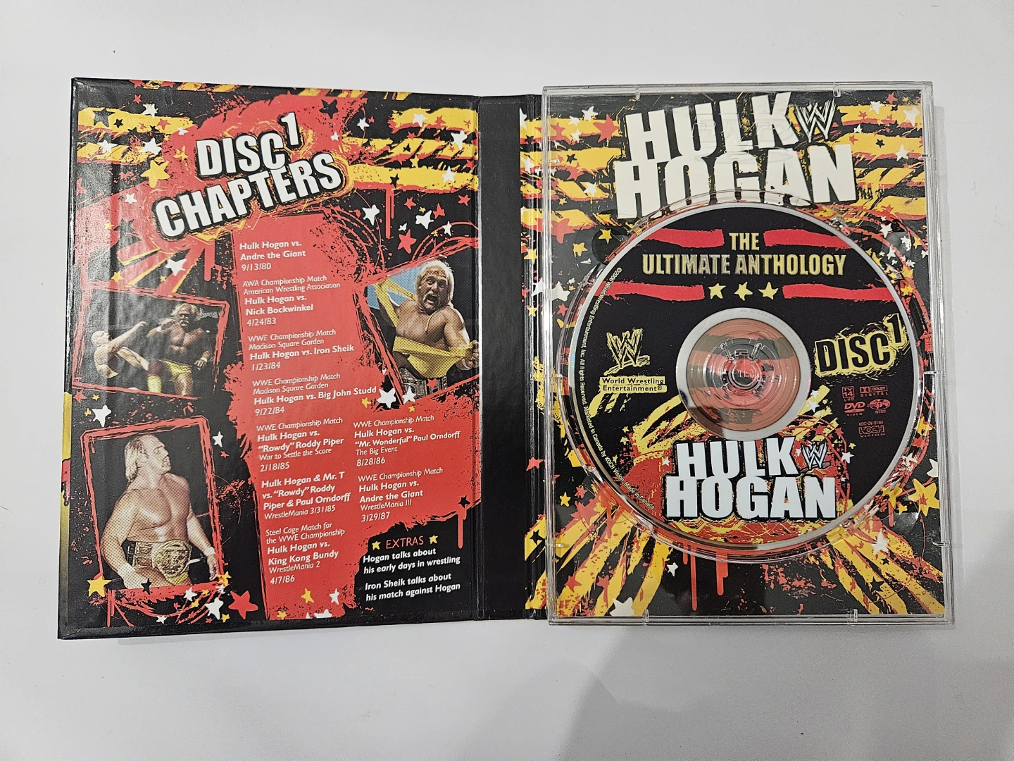 Hulk Hogan the ultimate anthology  dvd - photo 3