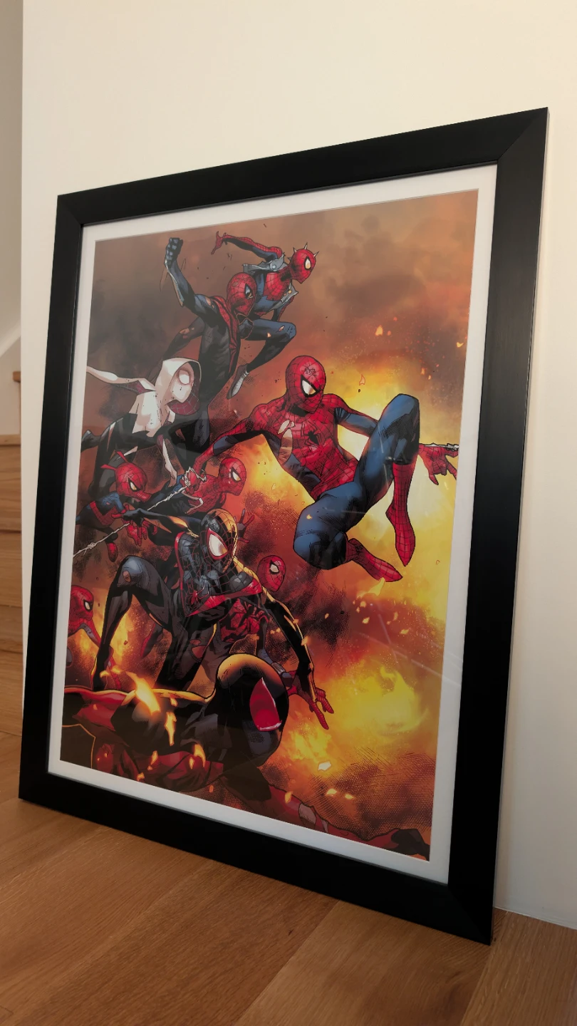 Framed Spider-Verse Wall Art