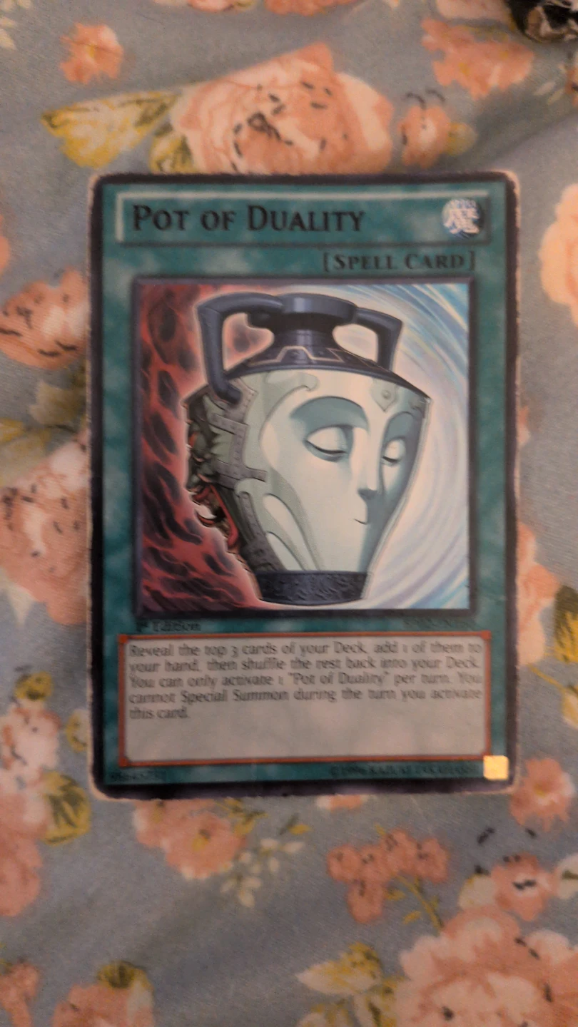 Yu-Gi-Oh! Pot of Duality Spell Card