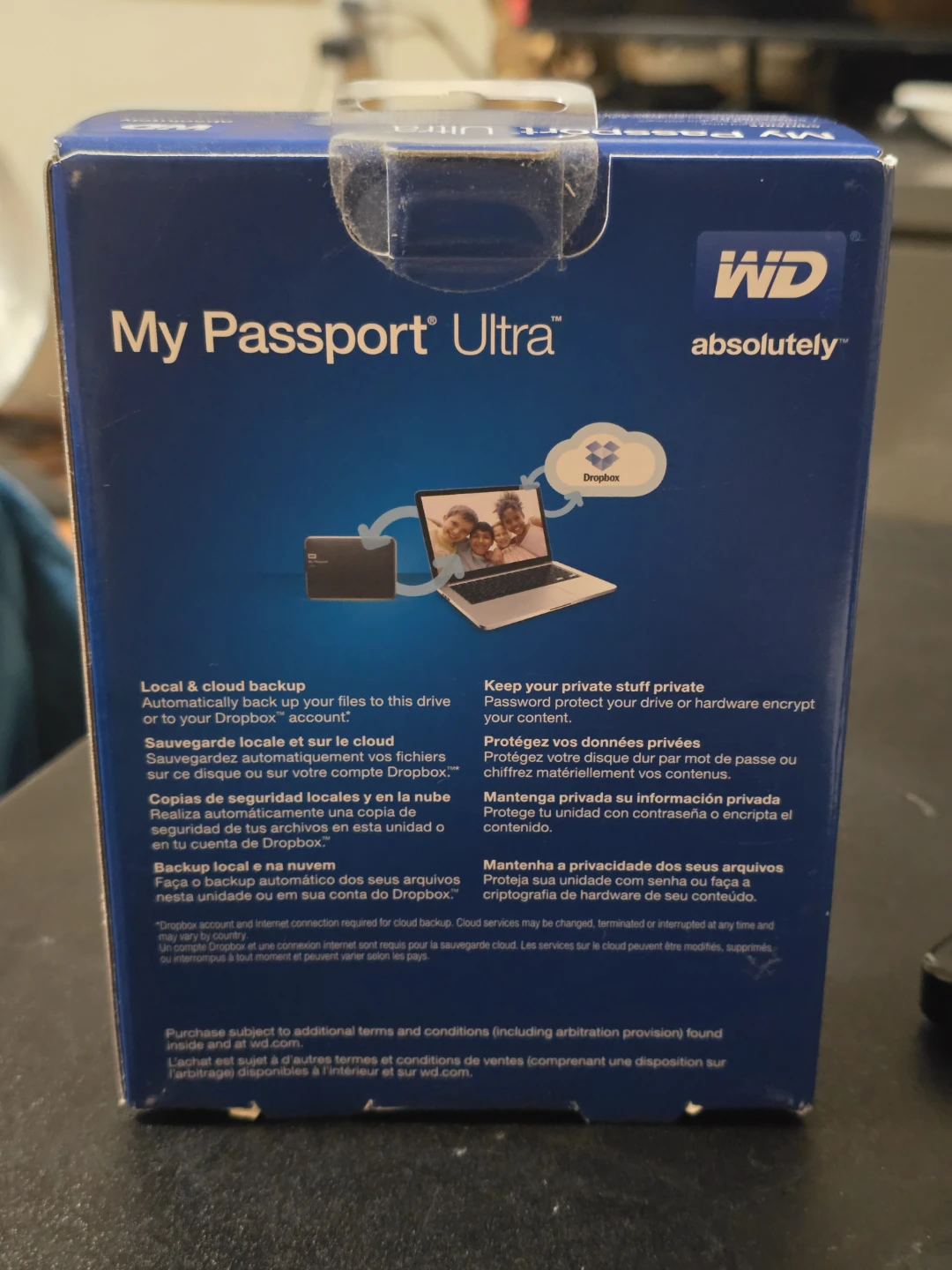 WD My Passport Ultra 1TB Portable Hard Drive - photo 2