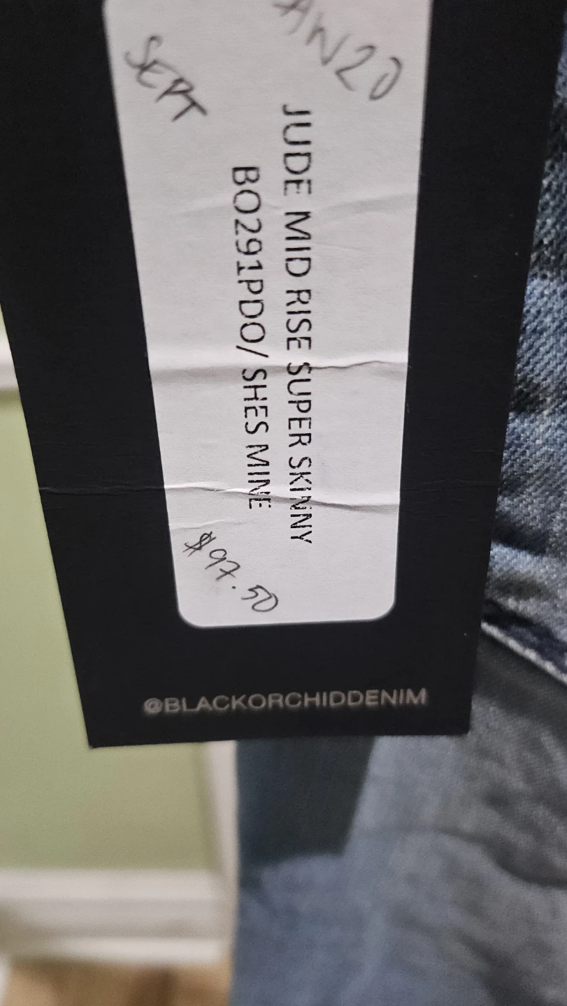 Black Orchid Jude Mid Rise Super Skinny Jeans - photo 5