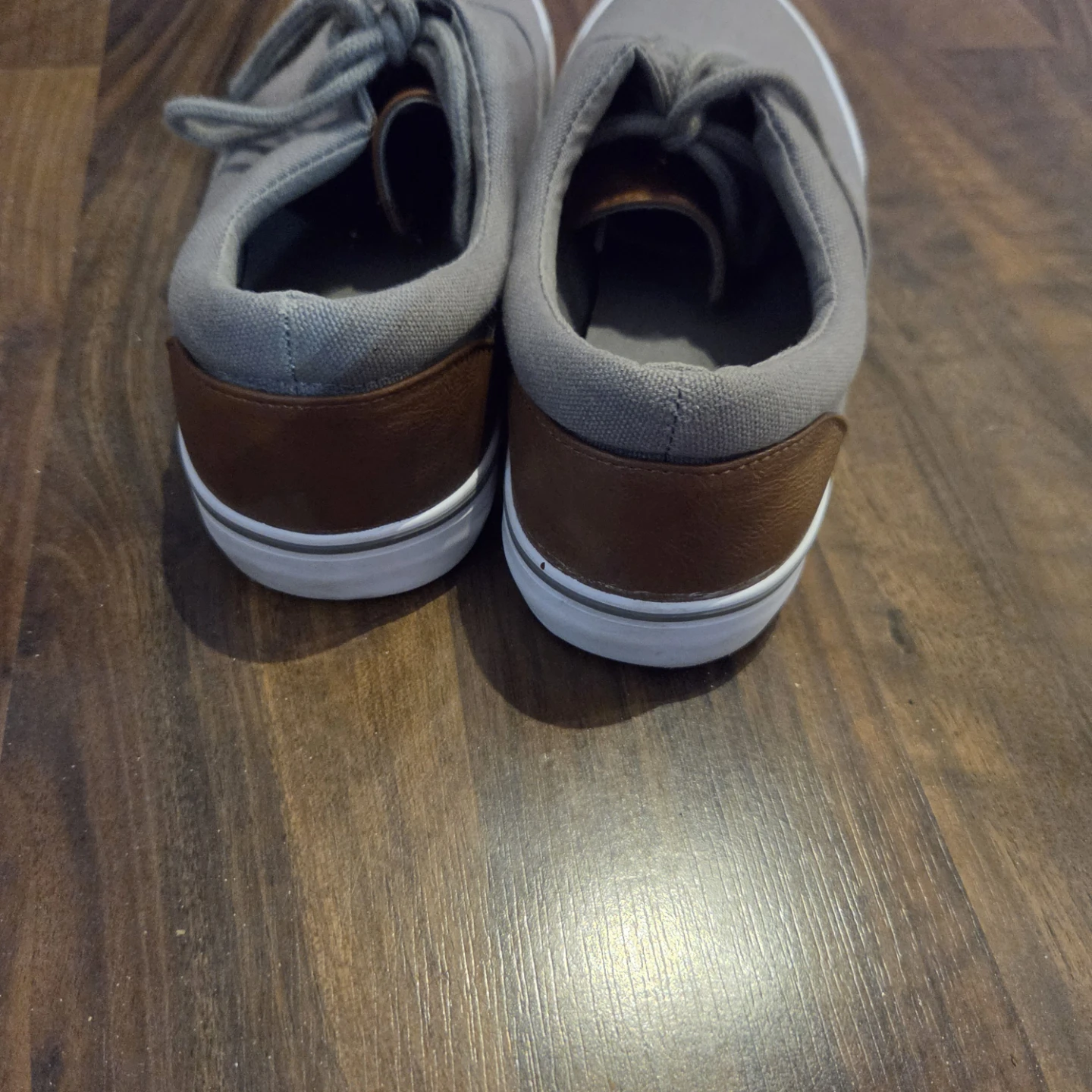 Mossimo Supply Co. Grey Canvas Sneakers - photo 2