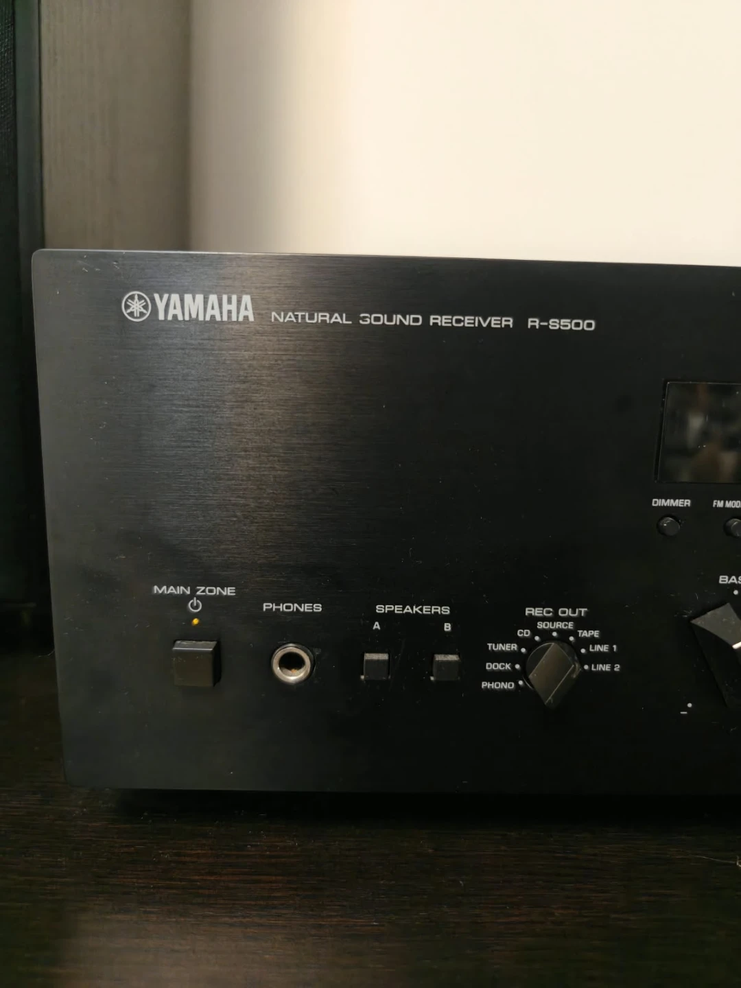 Yamaha Natural Sound Receiver R-S500 Amplifier - photo 3