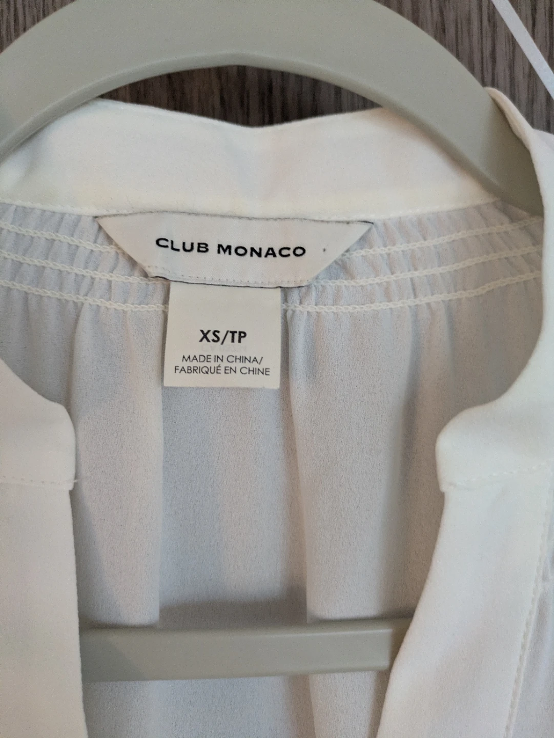 Club Monaco White Blouse - XS - photo 2
