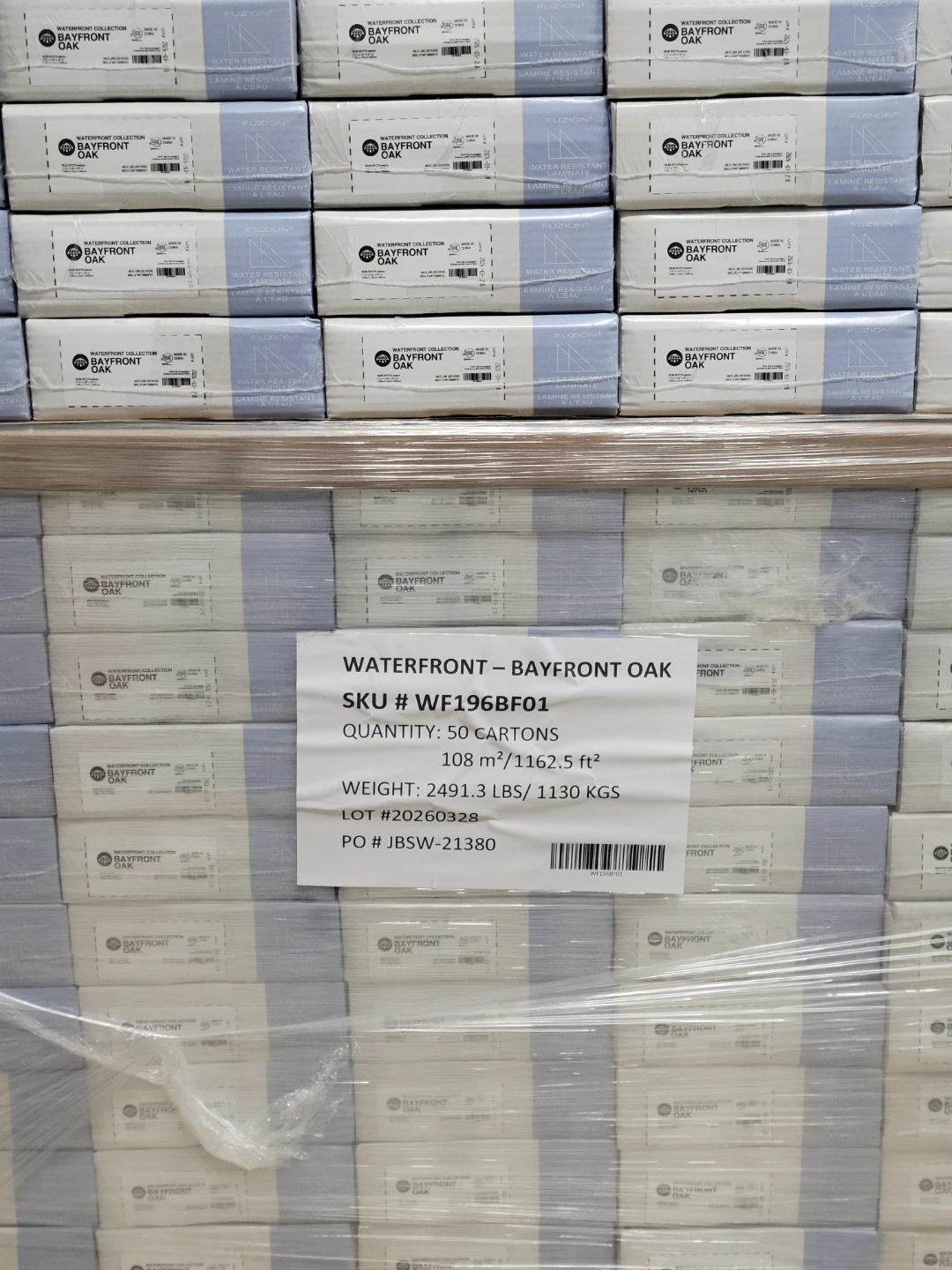 Fuzion Waterfront Bayfront Oak Laminate Flooring - 73 Boxes - photo 2