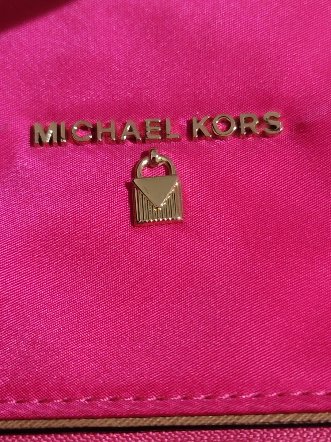 Michael Kors Pink Nylon Tote Bag - photo 3