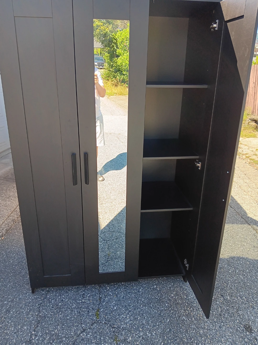 Brimnes Ikea wardrobe 75x46x20 inches, delivery available - photo 3
