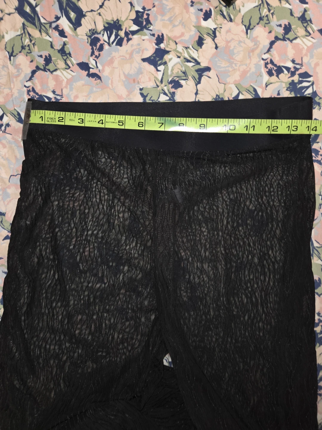 Sheer Bell Pants W/ Pattern in a Ladies L - photo 4
