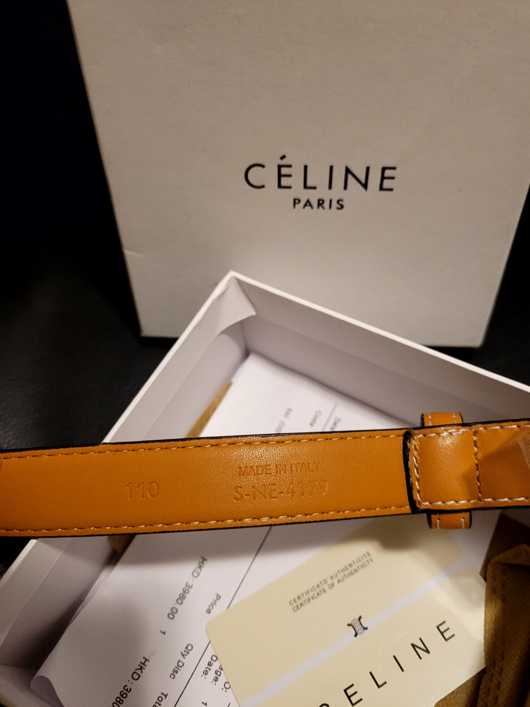 Celine Triomphe Belt - photo 2