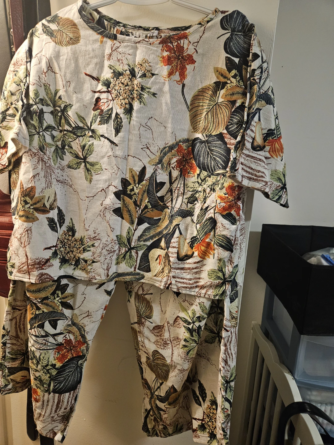 Floral Print Matching Lounge Set