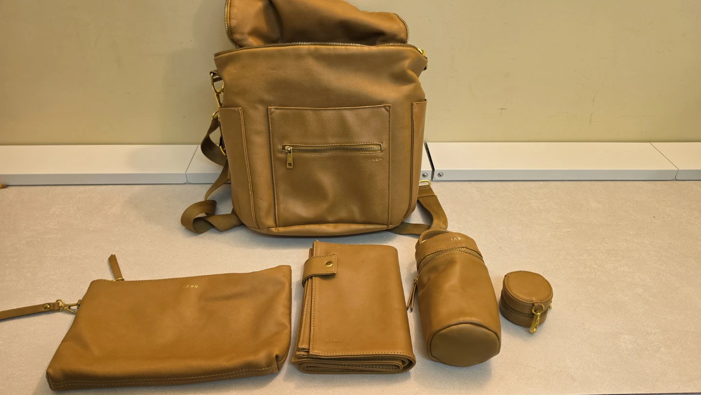 Fawn Design Diaper Bag with Accessories