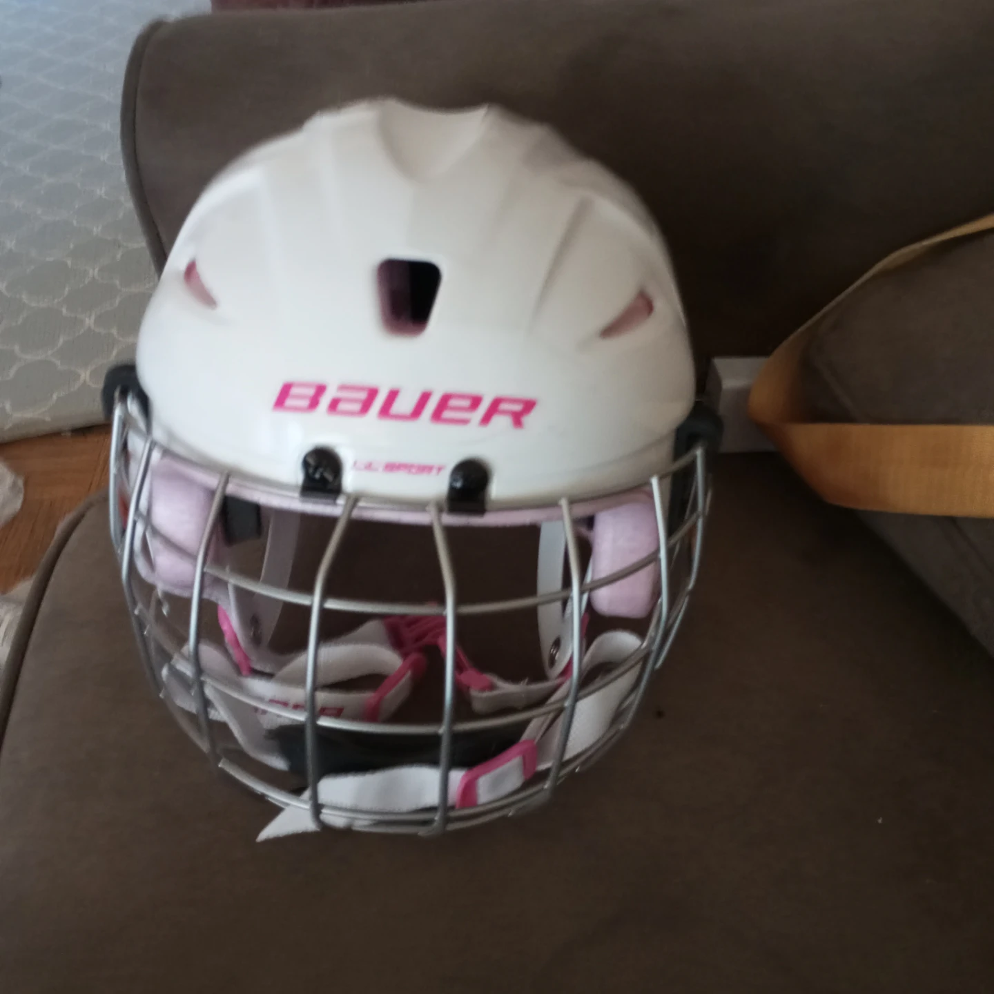 Bauer Lil Sport Hockey Helmet with Face Cage