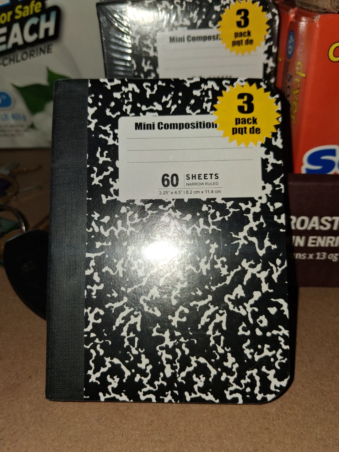 Mini Composition Notebooks 3-Pack