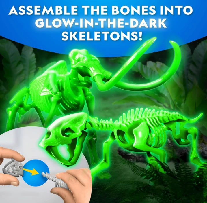 National Geographic Glow-in-the-Dark Tar Pit Excavation Kit - photo 4