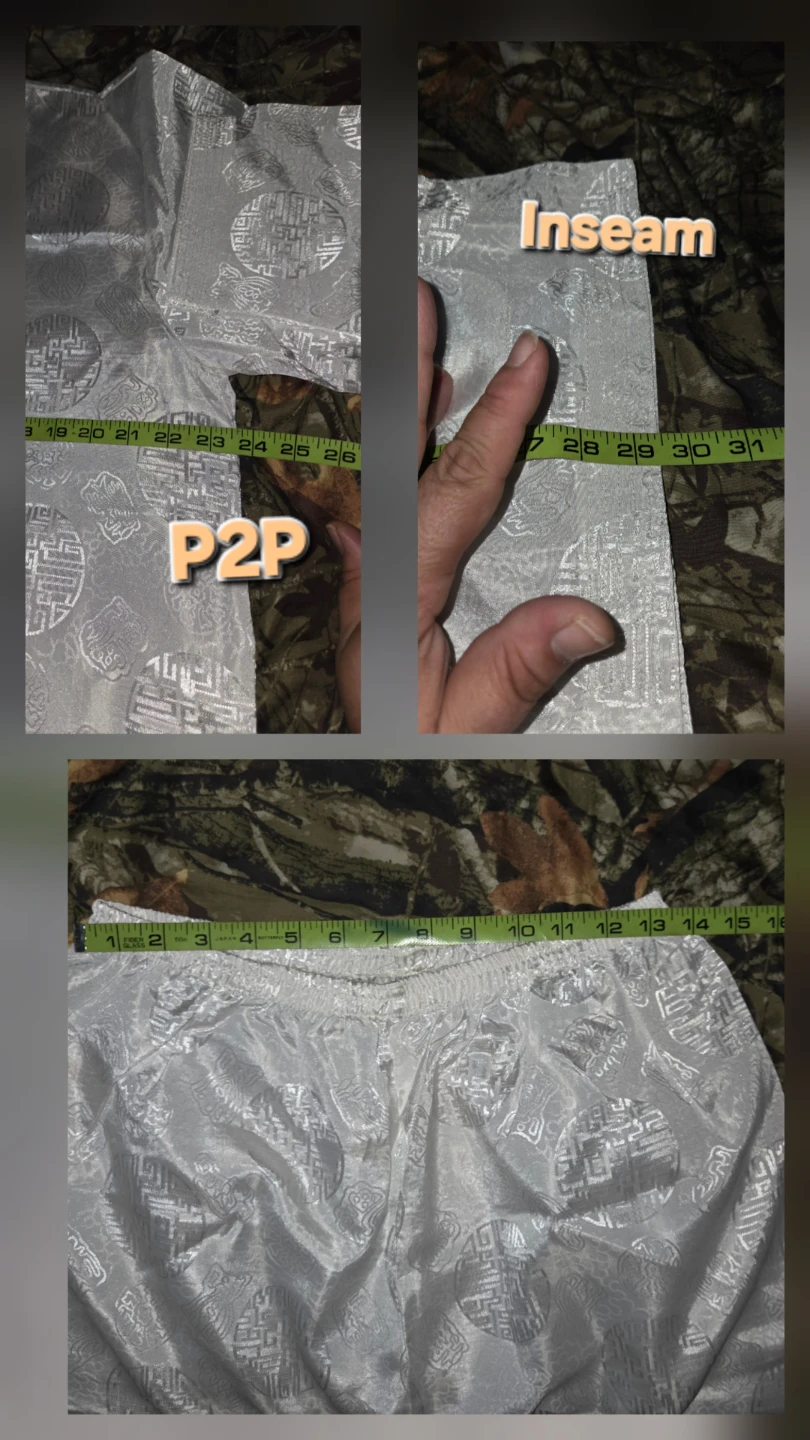 Ye Mei Sida Pearl/White Silken Chinese Tunic/Pant in a Men's 2XL - photo 4