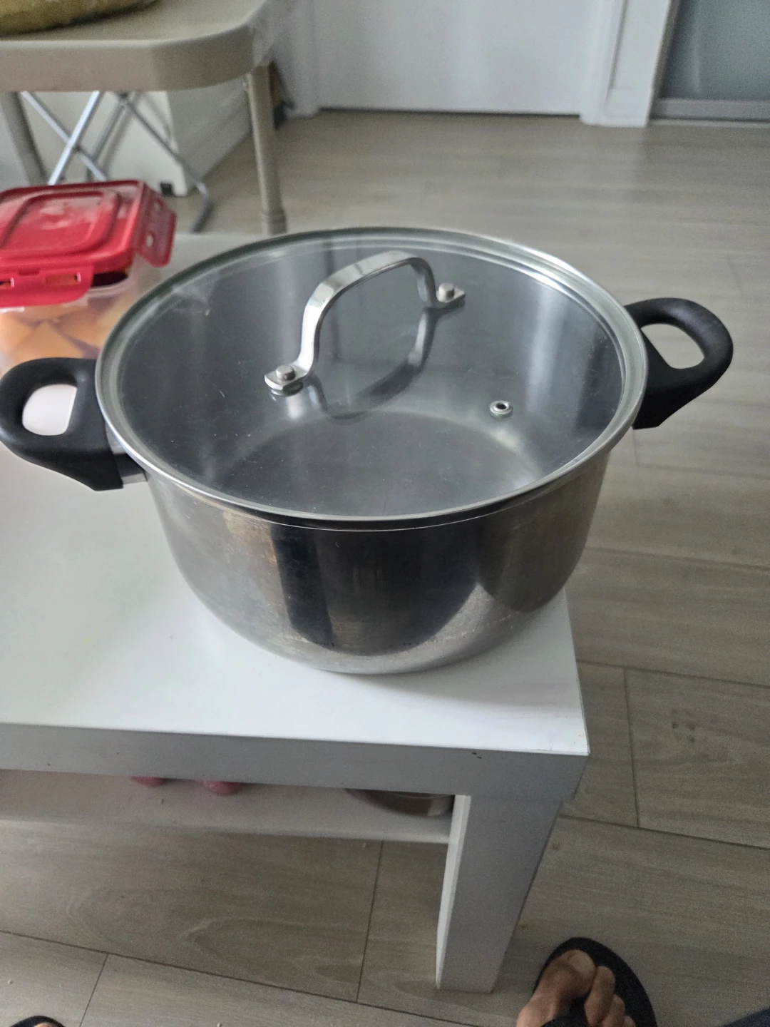 Stainless Steel Stock Pot with Lid - photo 3