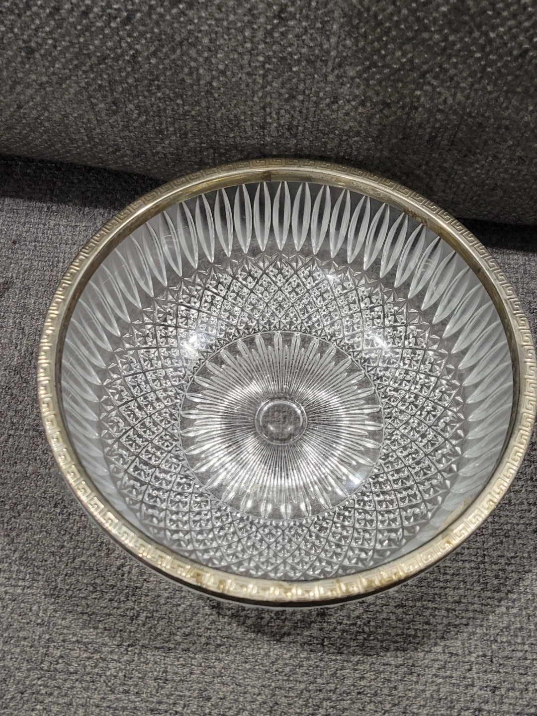 Silver trimmed Bowls ($10 each) - photo 2