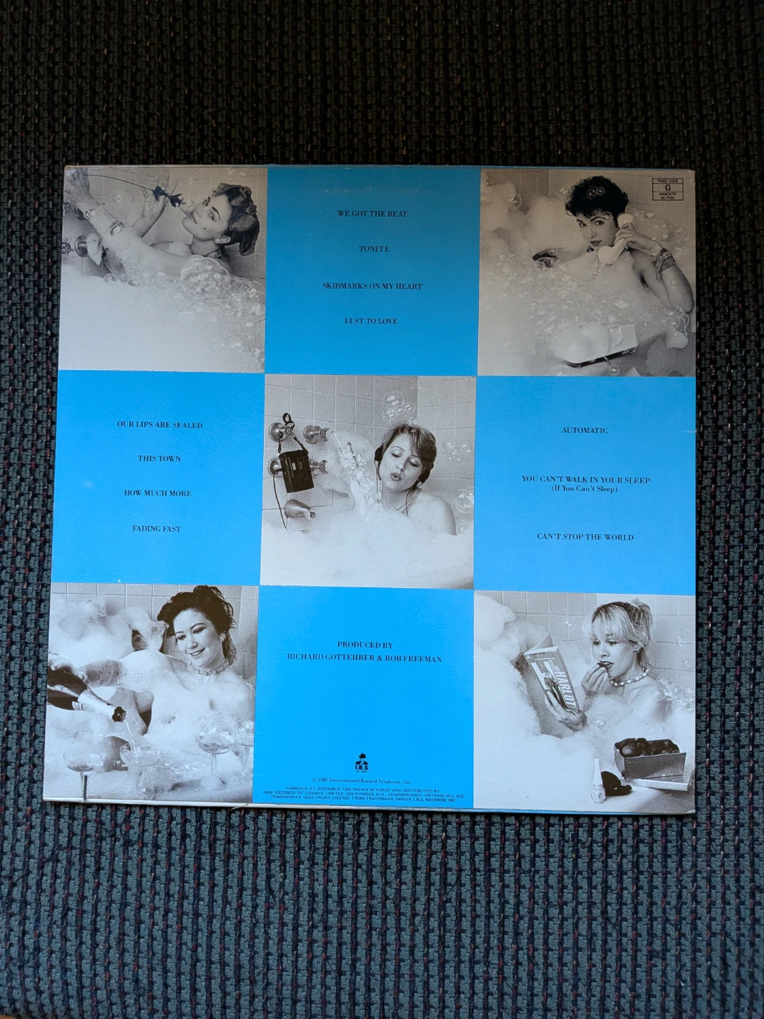 The Go-Go's Beauty and the Beat 1981 Canadian Vinyl LP - photo 2