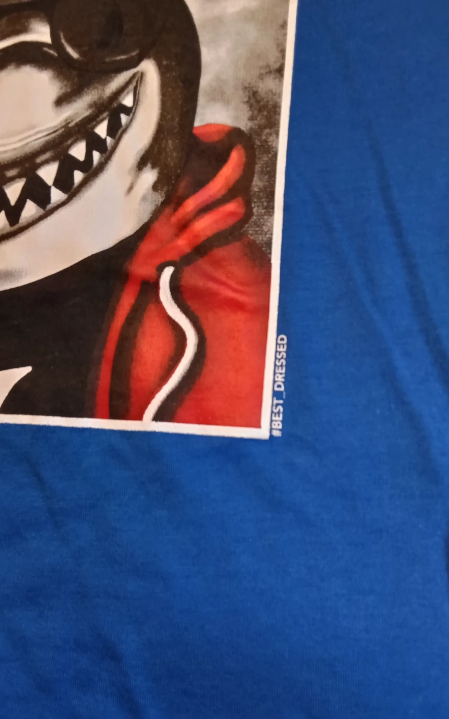 Hurley Youth Shark T-Shirt Blue Large - photo 4
