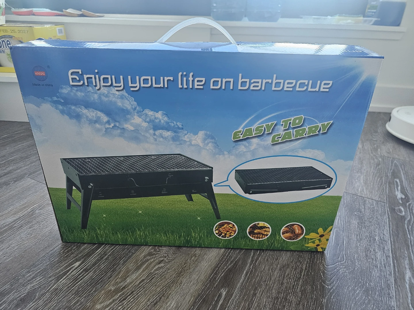 Brand New Portable Charcoal BBQ Grill + Extra Replacement Grates