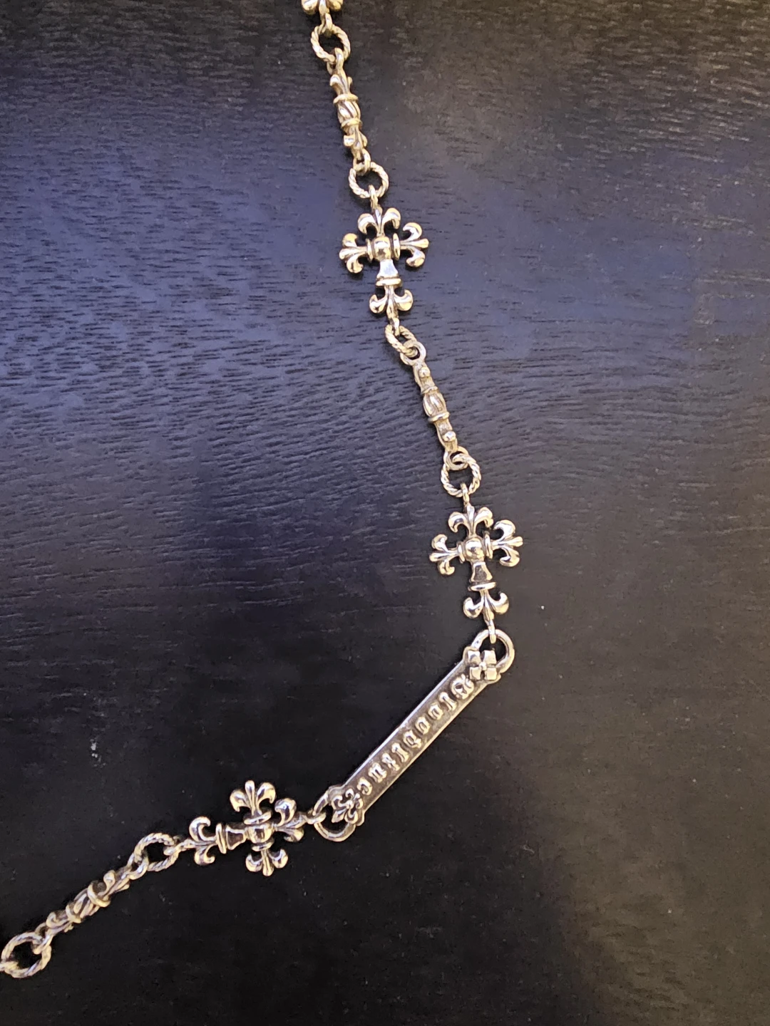 Vintage bloodline design Fleur-de-lis Necklace - photo 3