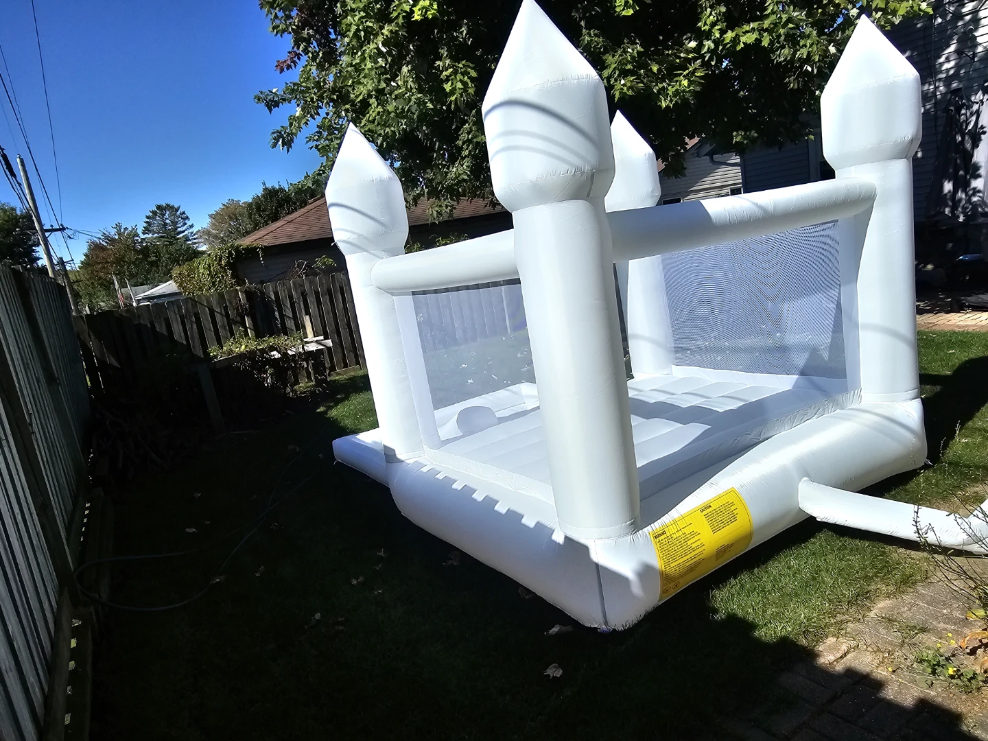 Connsann White Bounce House - photo 5