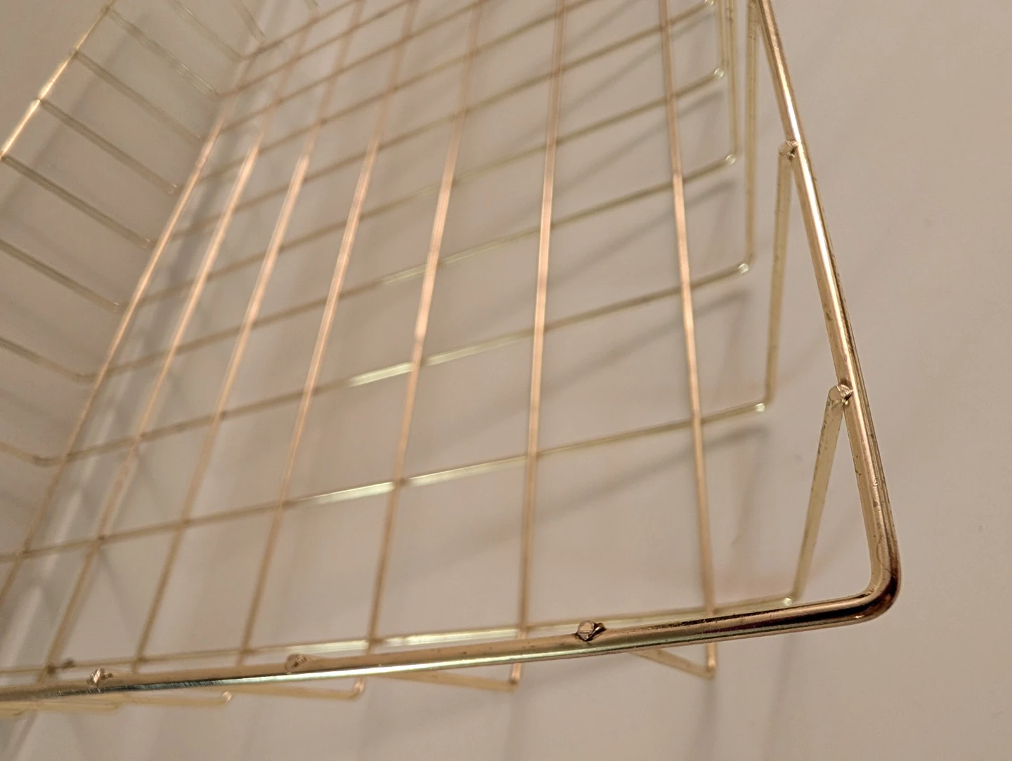 Gold Wire Storage Basket - photo 3