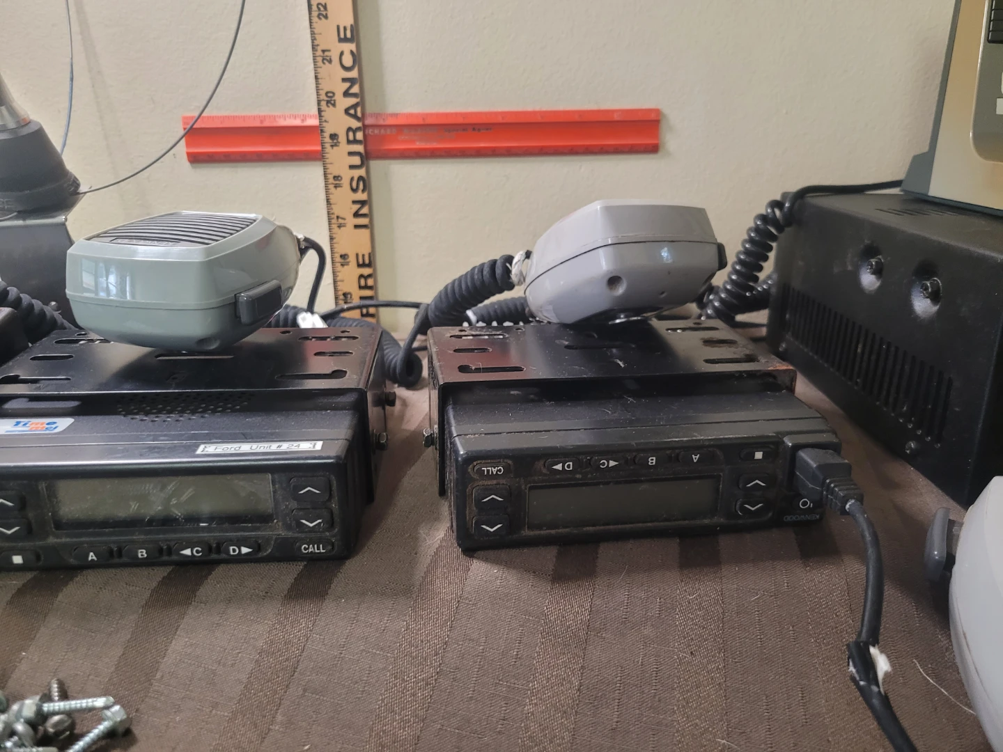 Kenwood Two-Way CB Radio Lot Home Base - photo 4
