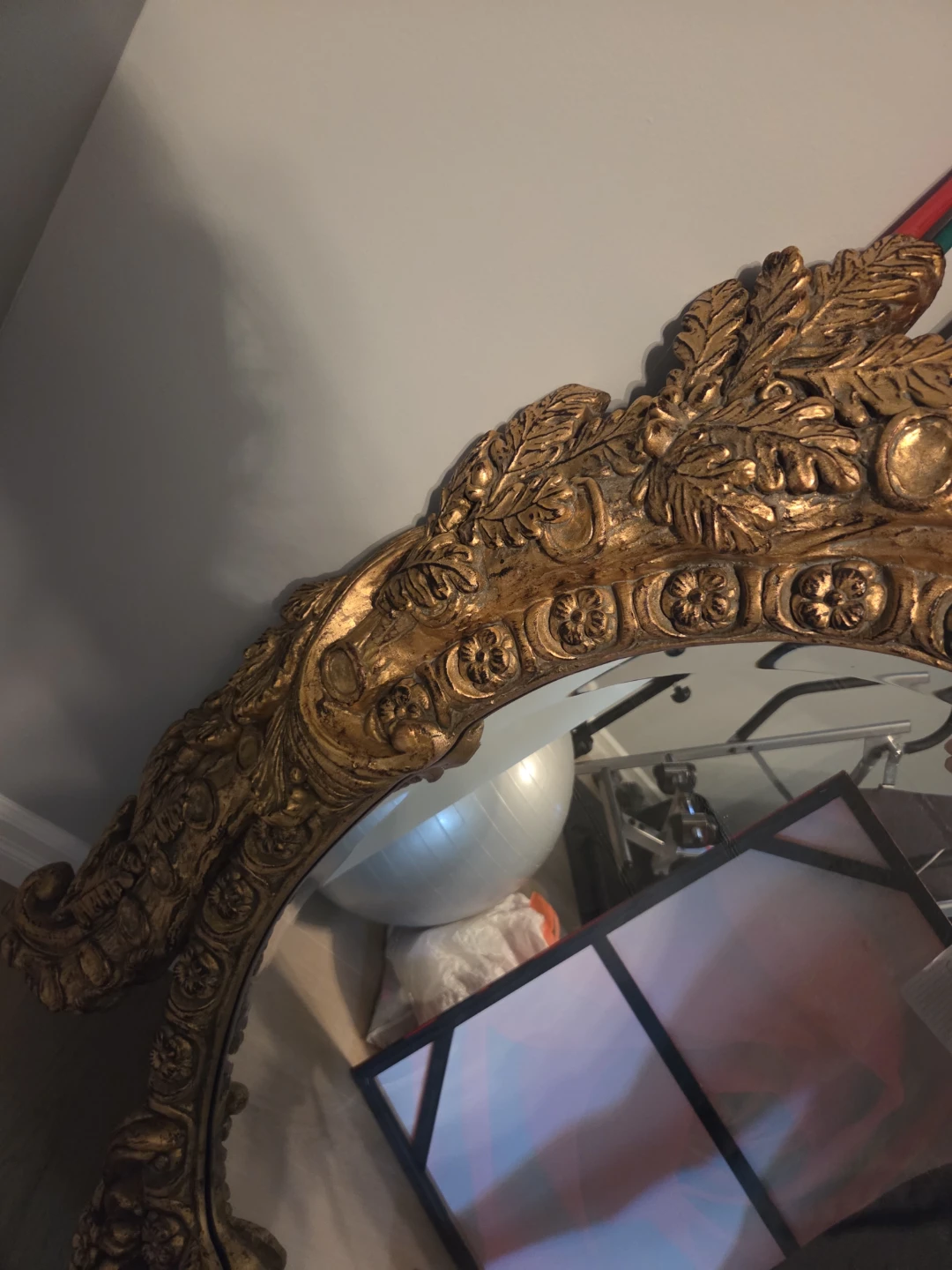 Ornate Gold Wall Mirror - photo 3