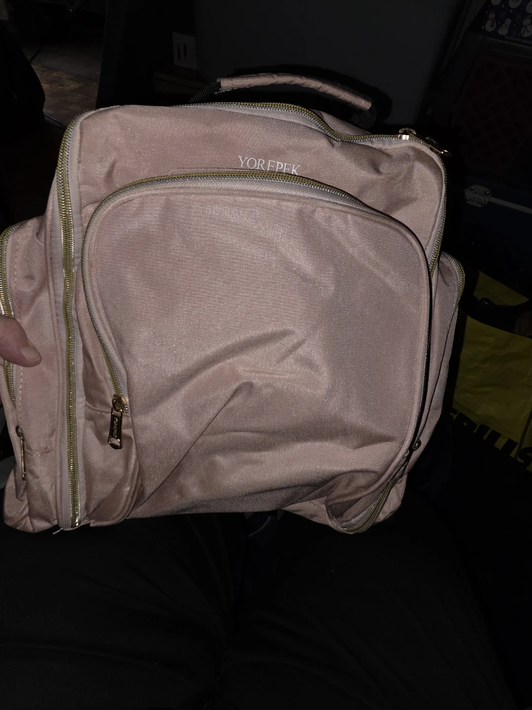 Yorepek Pink Backpack