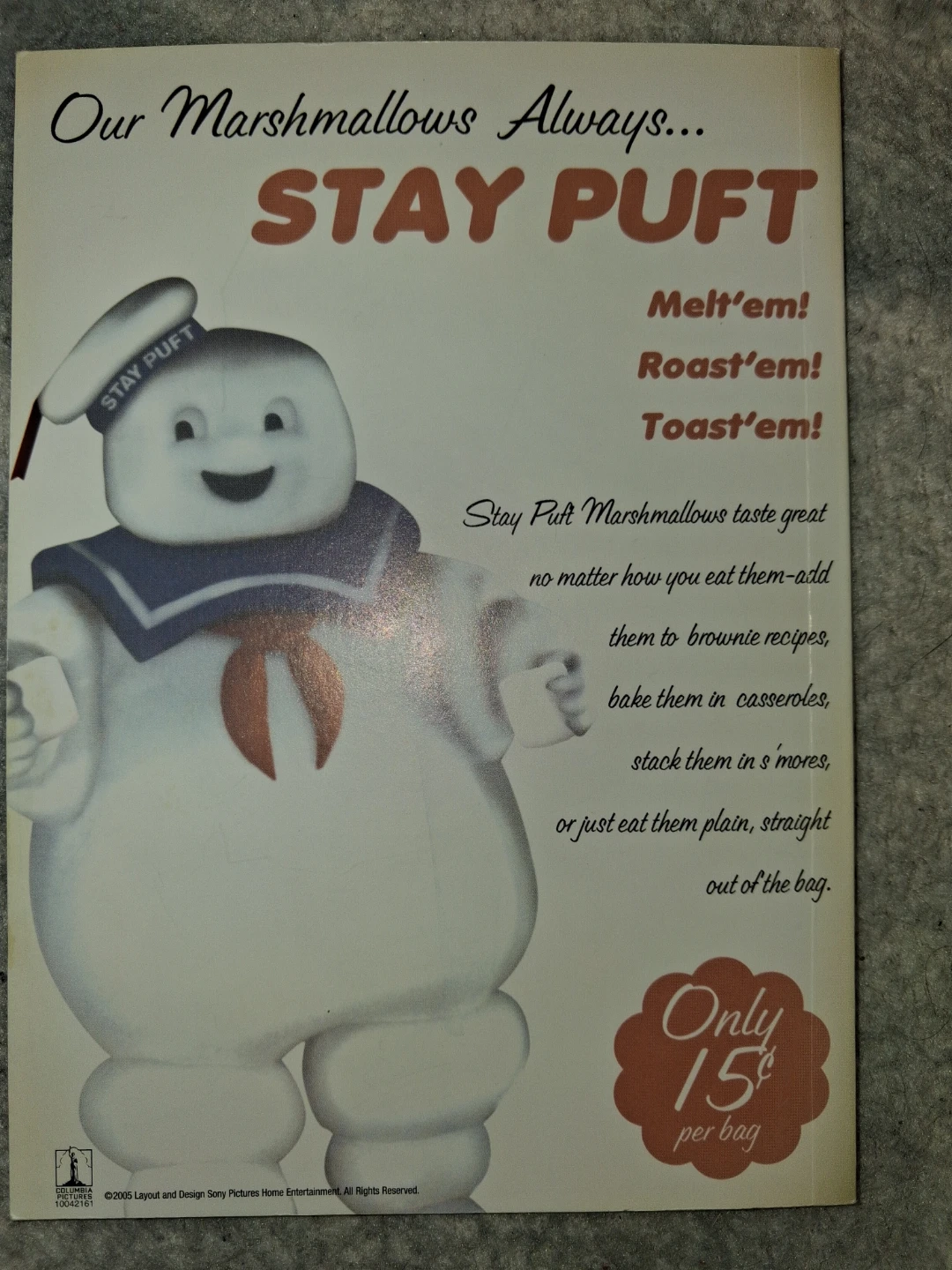Ghostbusters Movie Scrapbook
