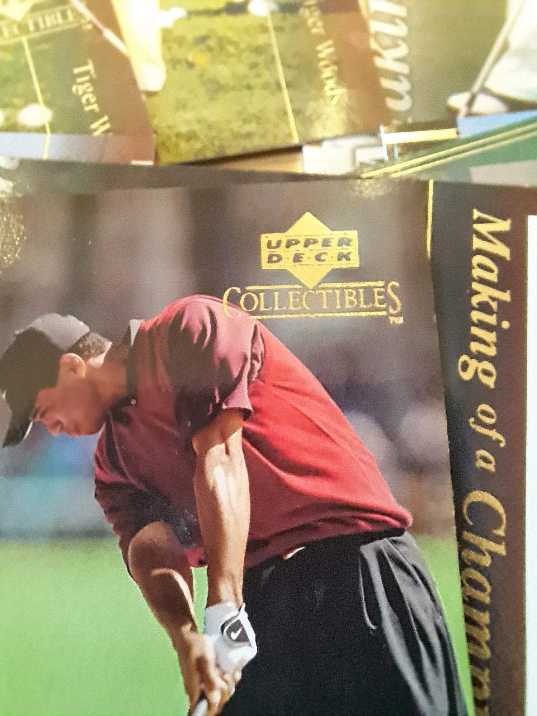 Tiger Woods Upper Deck Collectible Trading Cards - photo 4