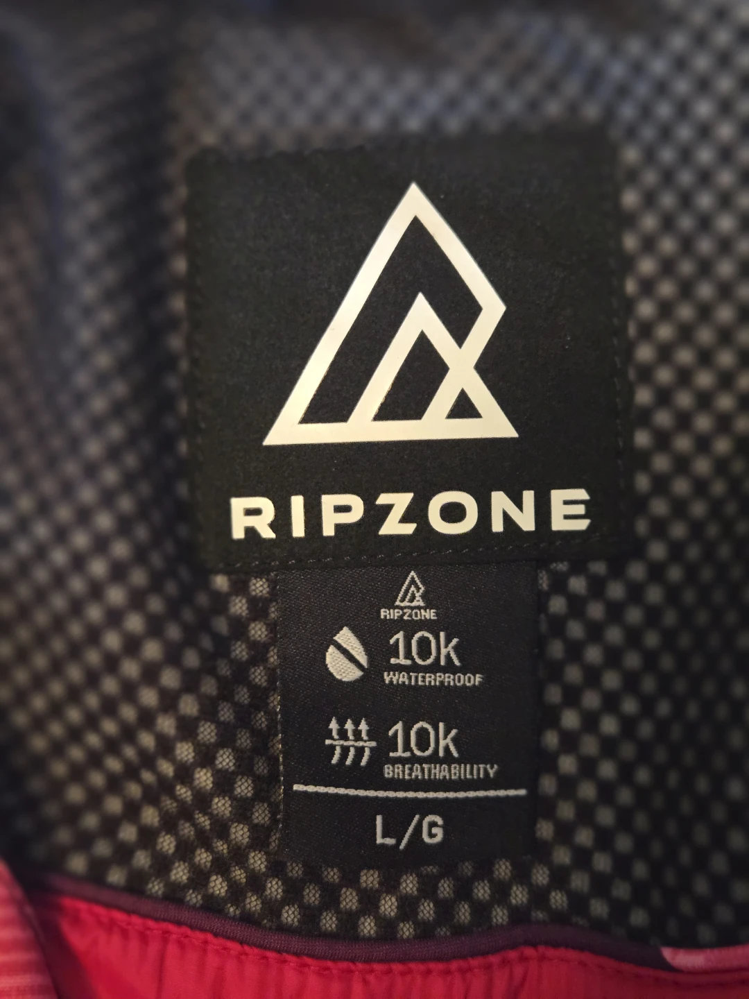 Women’s RIPZONE Pink Ombre Hooded Jacket - photo 3