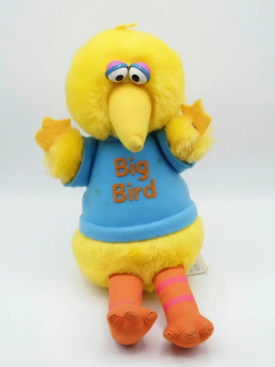 Vintage Softies Sesame Street Big Bird Plush Toy