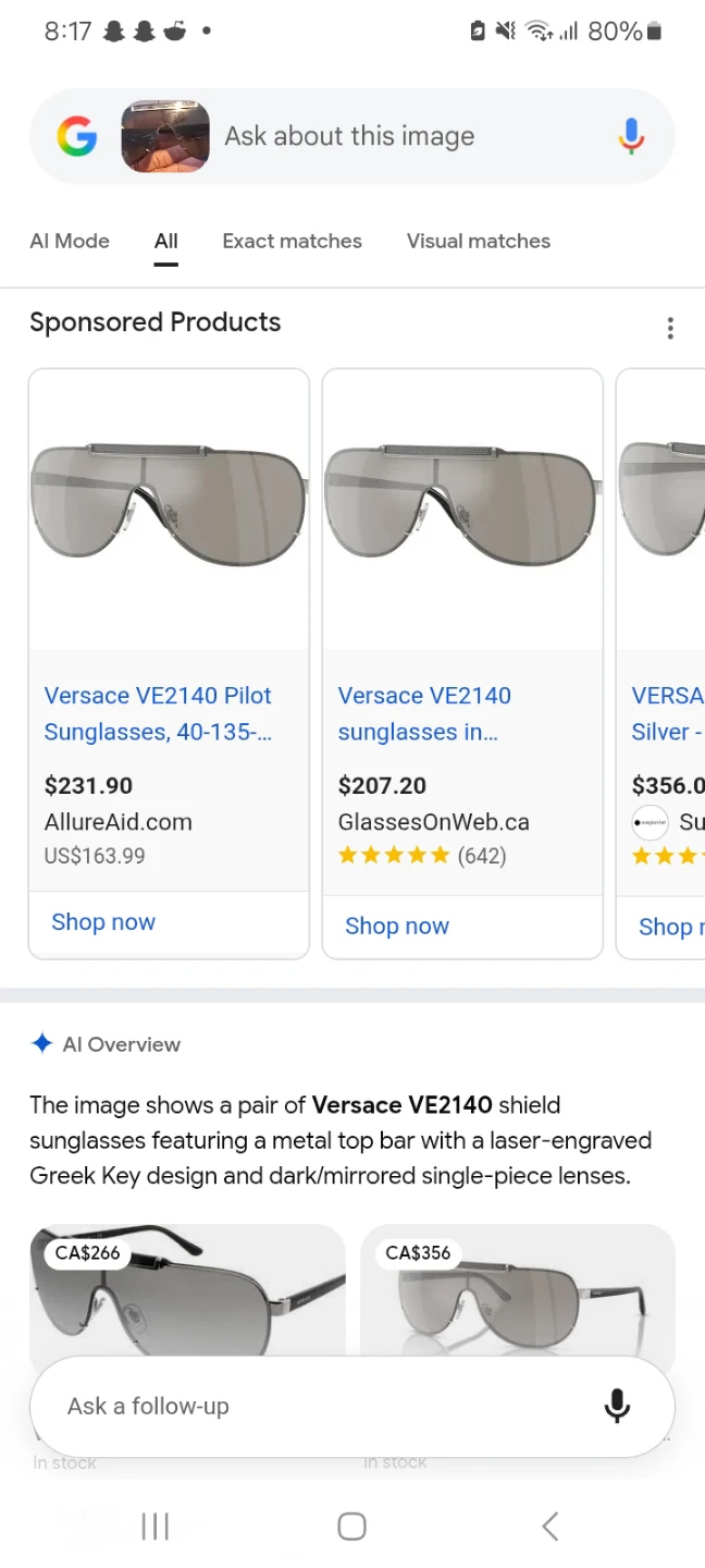 Versace VE2140 Sunglasses - photo 2