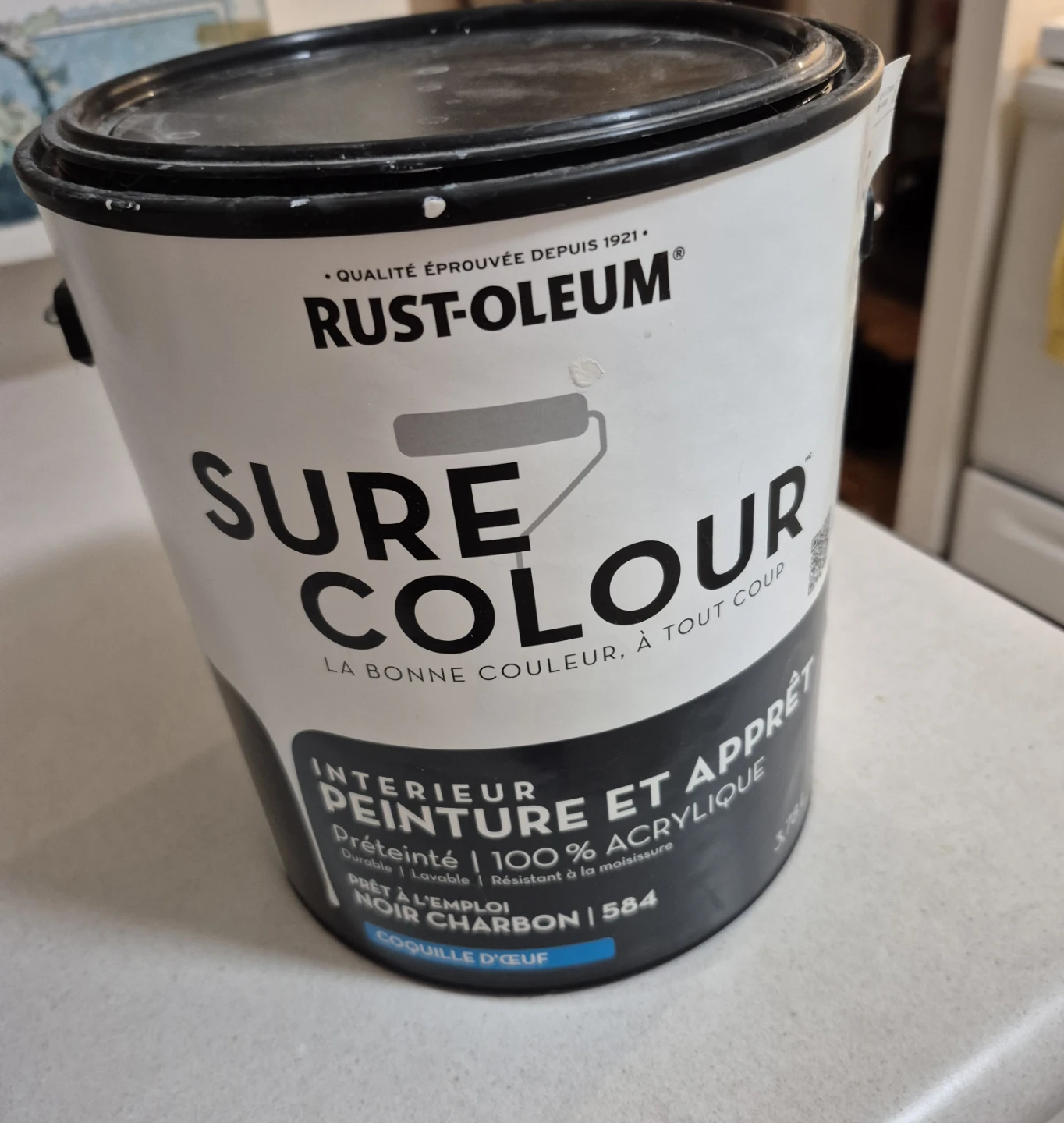 Rust-Oleum Sure Colour Paint Interior Eggshell Charcoal - photo 2
