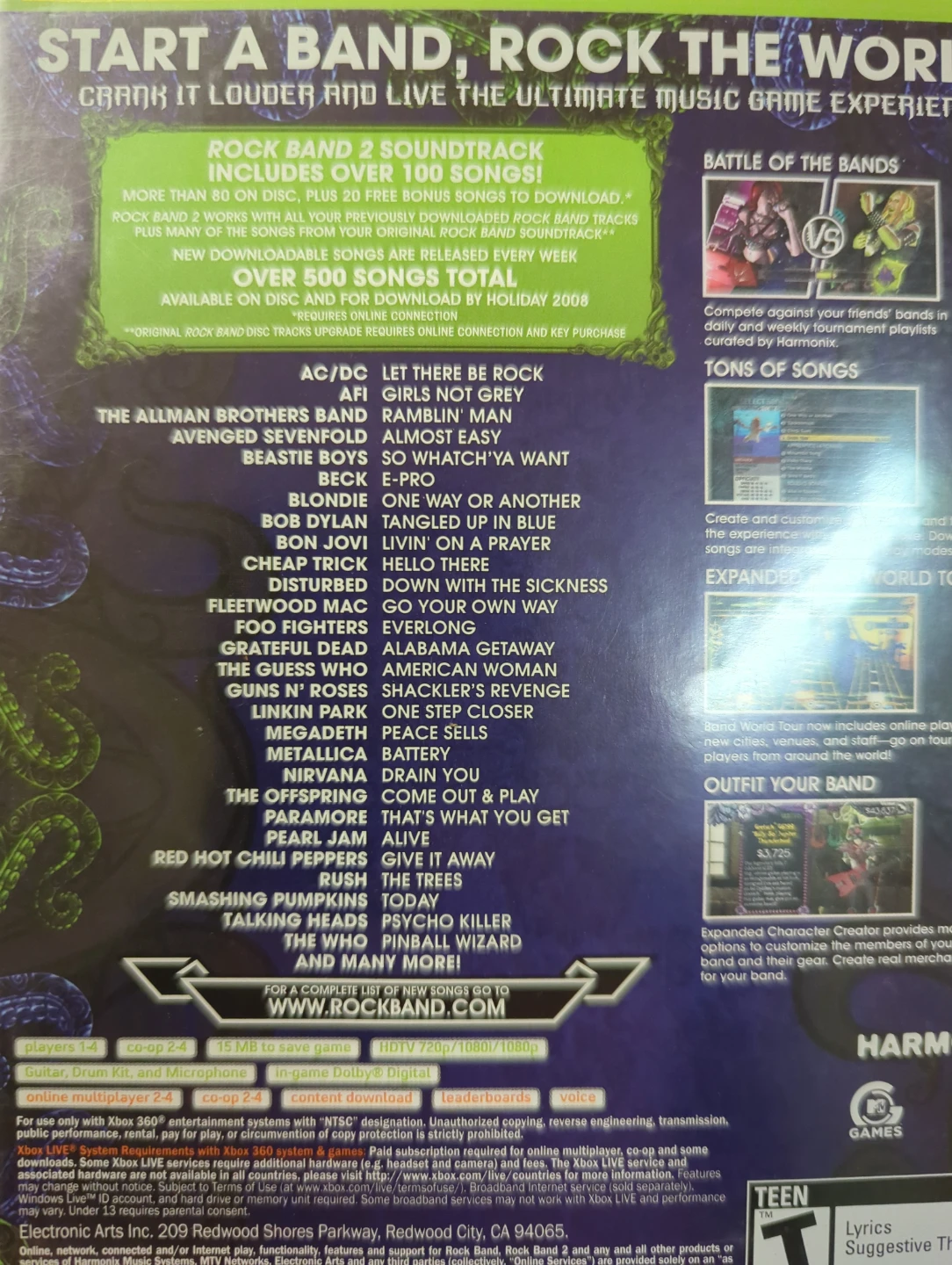 Rock Band 2 for Xbox 360 - photo 2