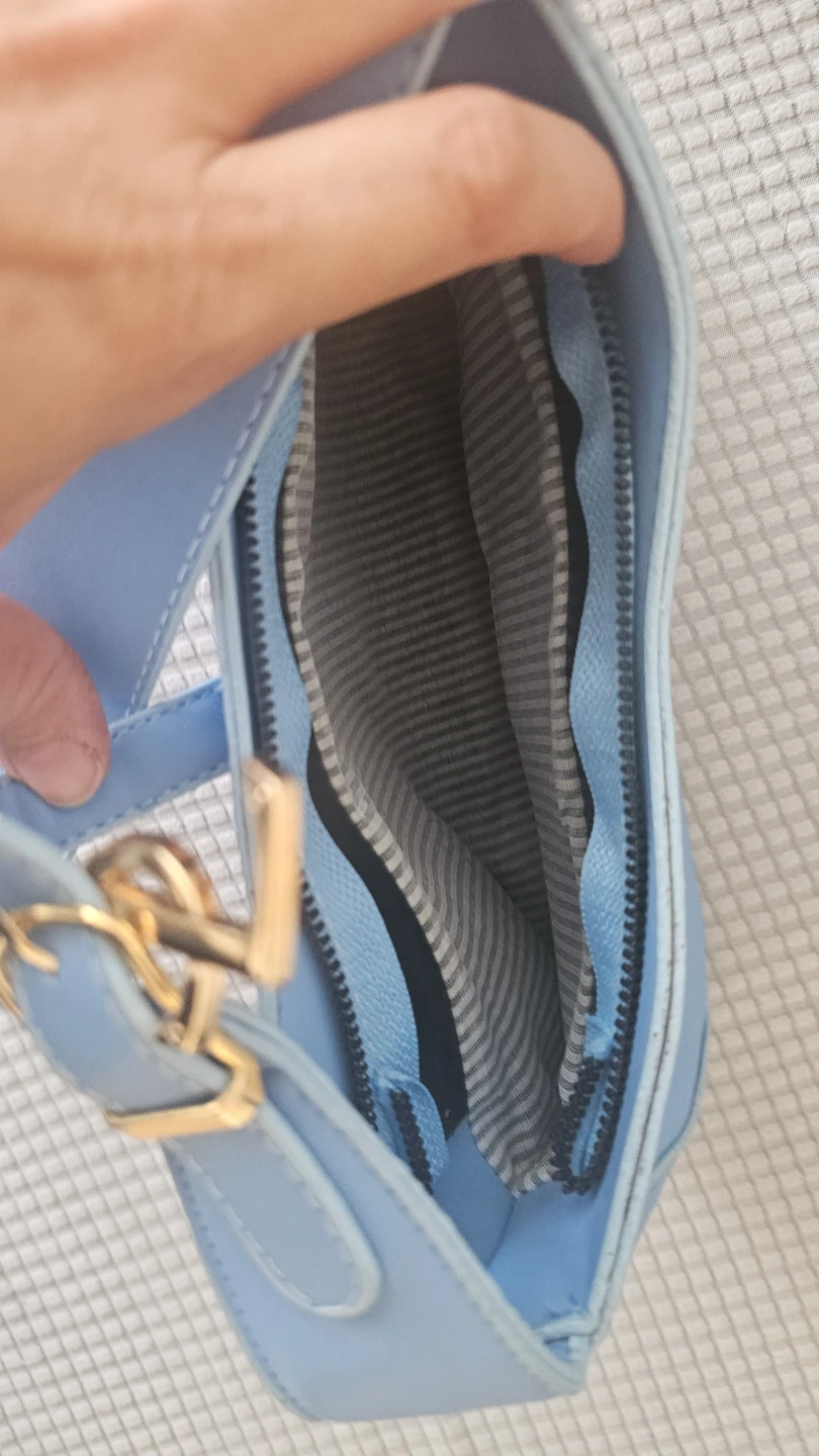 Light Blue Shoulder Bag - photo 4