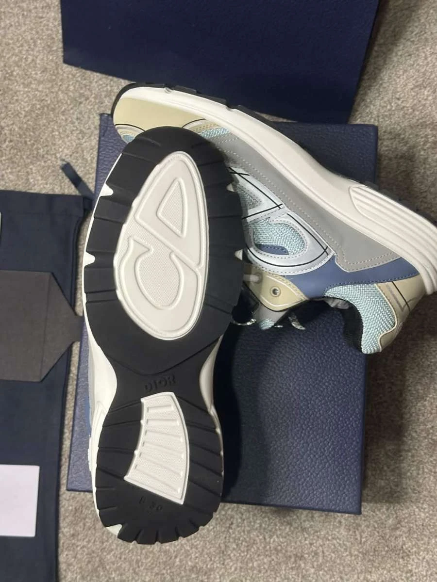 Dior B30 Sneakers Grey Blue Size 43 - photo 5