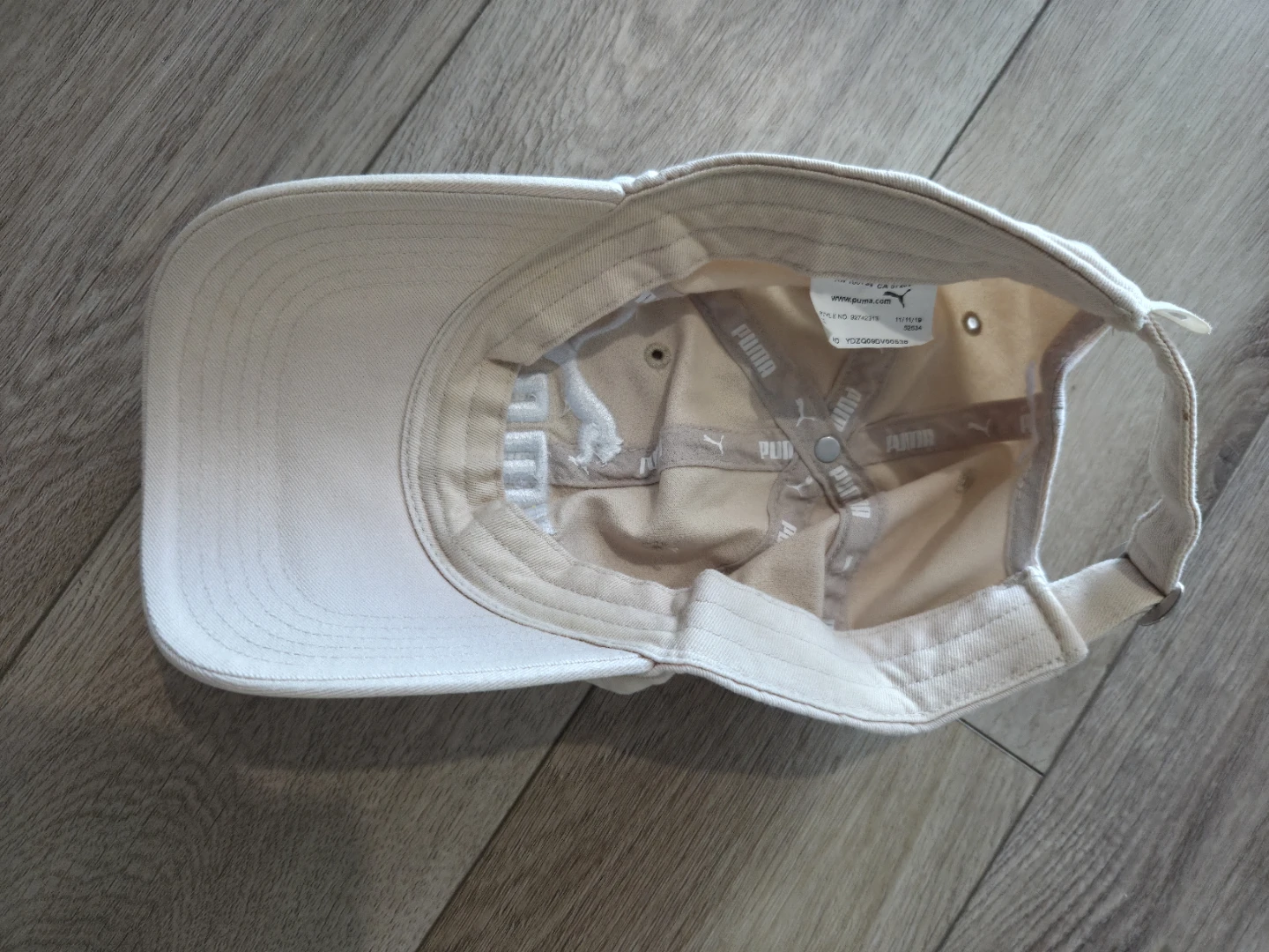 Puma Beige Baseball Cap - photo 3