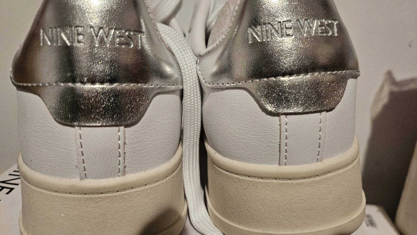 Nine West White Platform Sneakers - photo 4