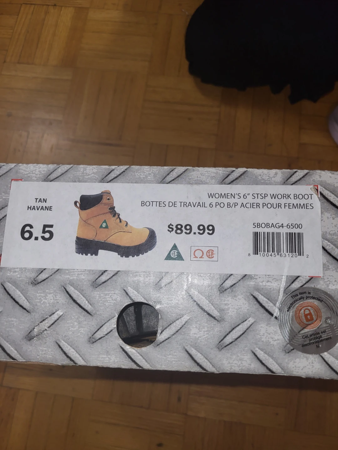 Aggressor Women's 6" STSP Work Boots - Size 6.5 - photo 4