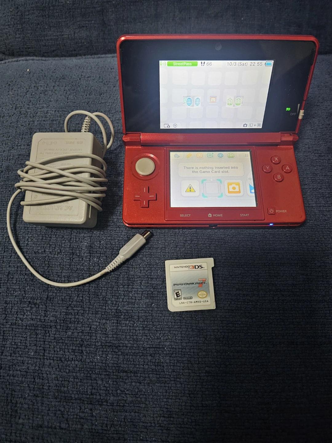 Nintendo 3ds with mariokart for sale $220