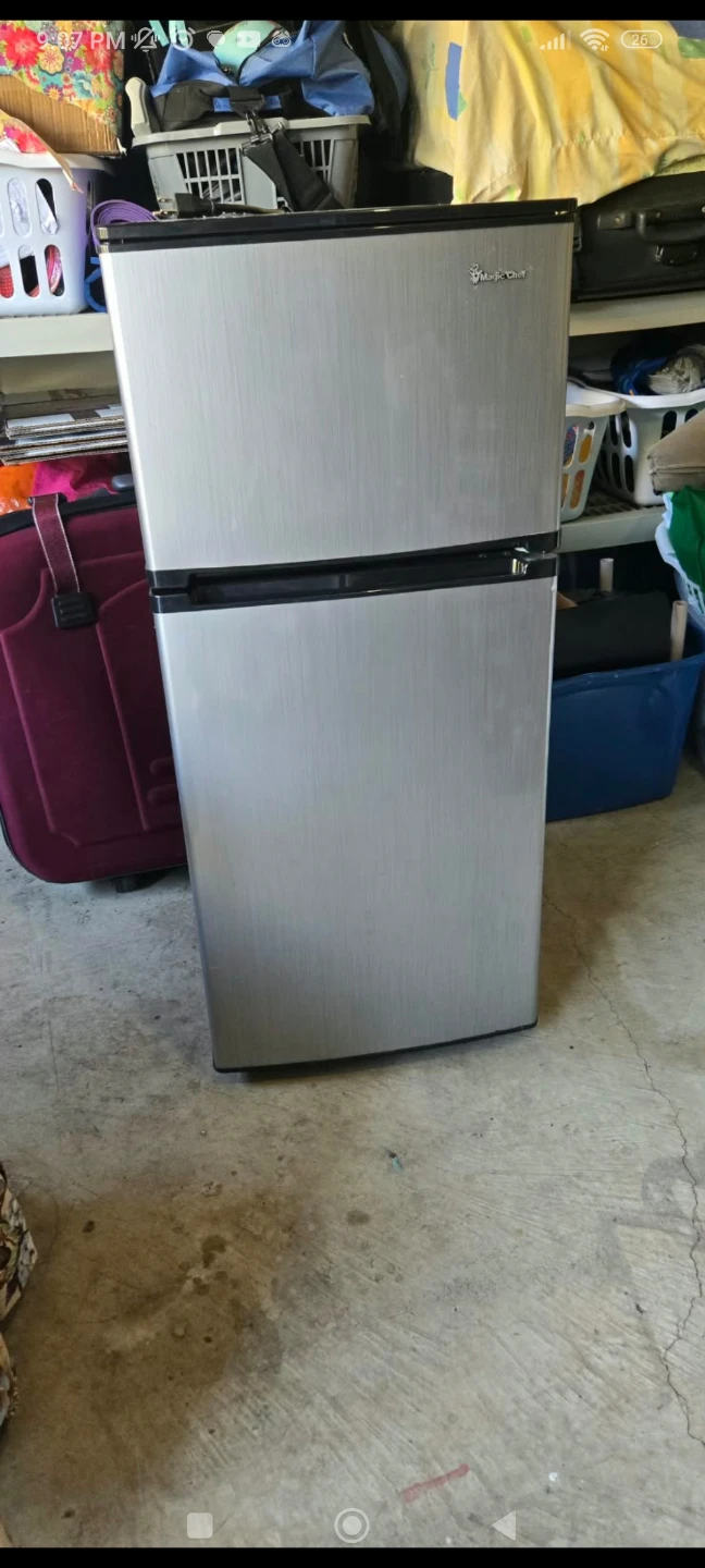 2-Door Compact Refrigerator