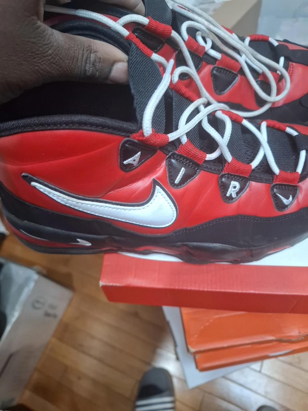 Nike Air Max Uptempo '95 University Red/White-Black - photo 5