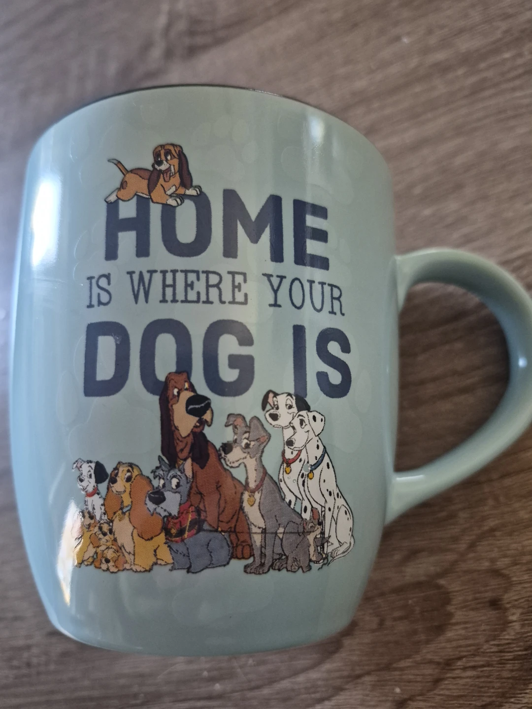Disney Home Is Where Your Dog Is Ceramic Mug